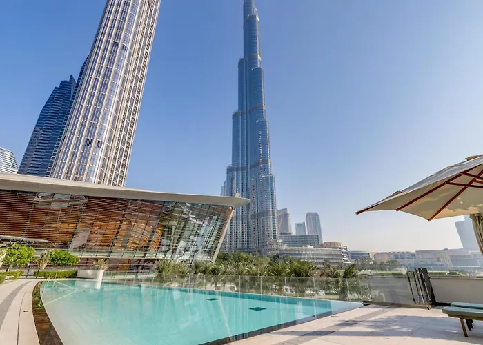 Knokey Luxury 1Br Apartments - 5 Min Walk To Burj Khalifa & Dubai Mall & Dubai Fountain