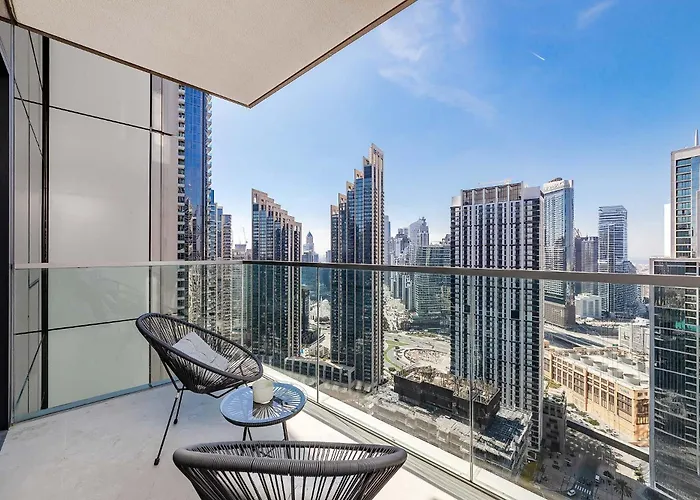 Knokey Luxury 1Br Apartments - 5 Min Walk To Burj Khalifa & Dubai Mall & Dubai Fountain