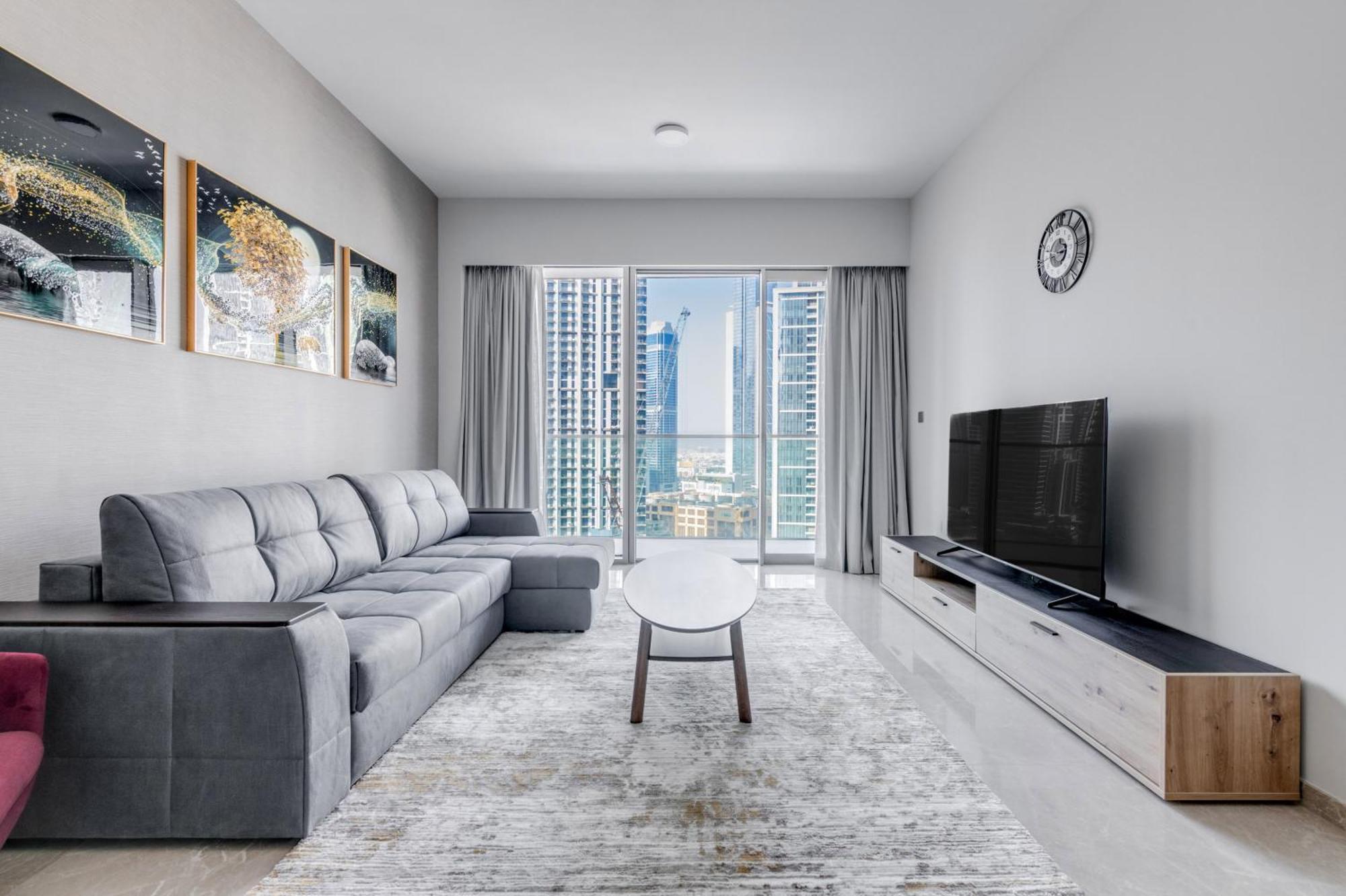 Apartment Knokey Luxury 1br - 5 Min Walk To Burj Khalifa & Mall & Fountain Dubai